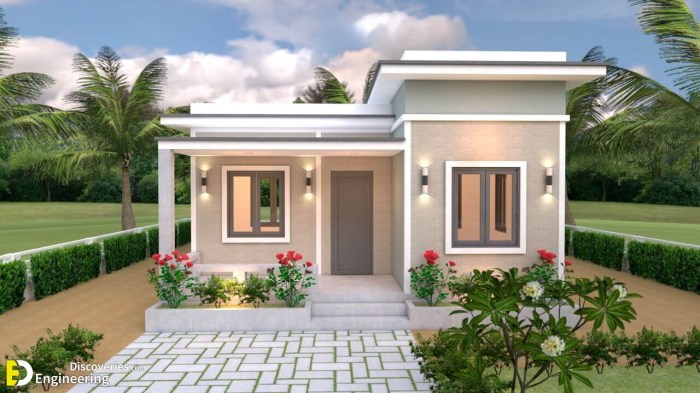 Desain rumah sederhana biaya 50 juta