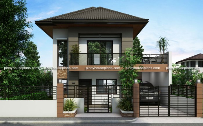 Desain rumah risha 2 lantai