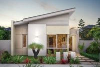 Desain rumah pojok minimalis 2 lantai