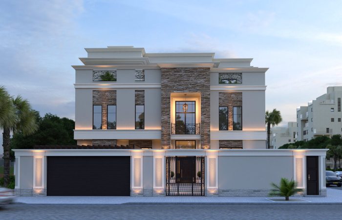 Desain rumah tua modern