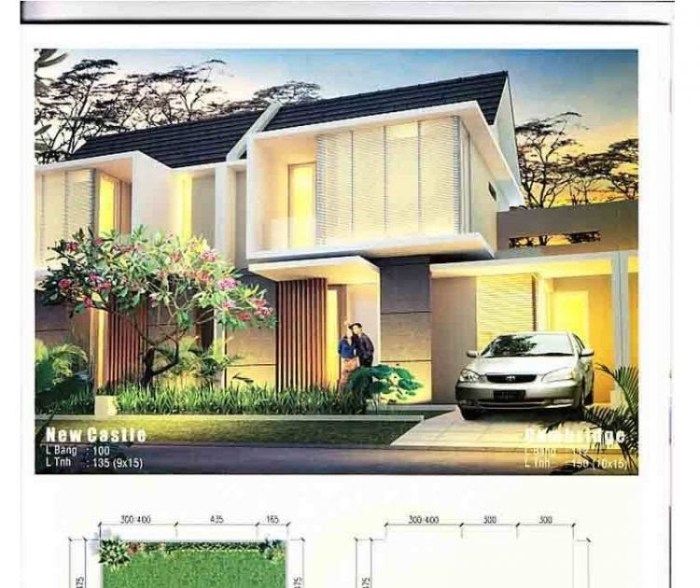 Desain rumah minimalis ukuran 9x15 1 lantai