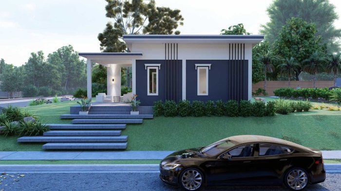 Desain rumah ukuran 6x9 sederhana