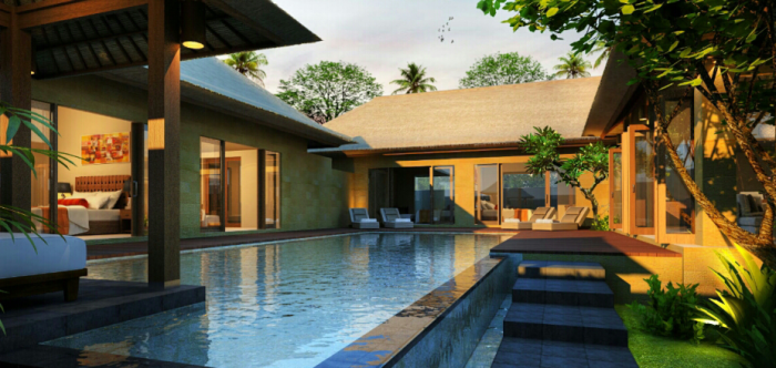 Desain rumah modern bali