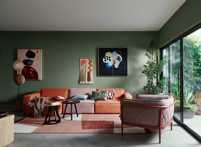 Moderne wohnzimmer farben 2020