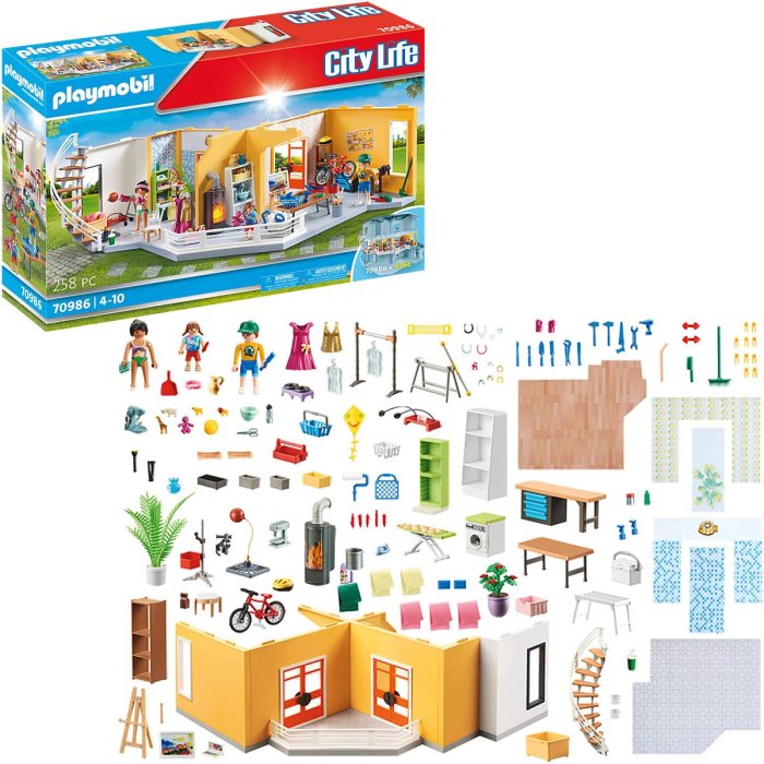 Playmobil wohnzimmer 70989